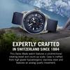 Часы VICTORINOX JOURNEY 1884 Корпус из нержавеющей стали Синий циферблат Синий каучуковый ремешок Кварцевые водонепроницаемые Аналоговые Подарочные 241975 Мужские (316L) []