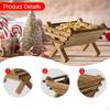 Jesus Manger Ornament Scene Artwork Creative Collectible Decoration Nativity for