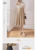 2024 Women's Summer A-line Pleated Midi Skirt - High-waisted, Hip-covering, Slimming Fit