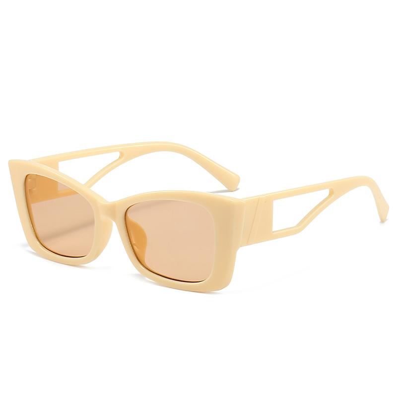 Internet Celebrity Same Style Cat Eye Sunglasses, High-End Small Square, Unisex, UV400 Protection Sunglasses 5374