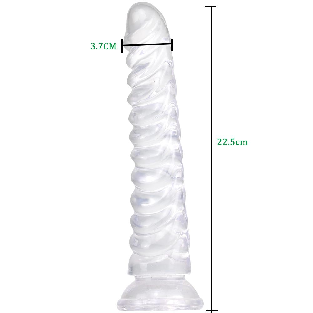 Женский TPE фаллоимитатор на присоске мастурбатор массажер влагалище для взрослых секс-игрушки