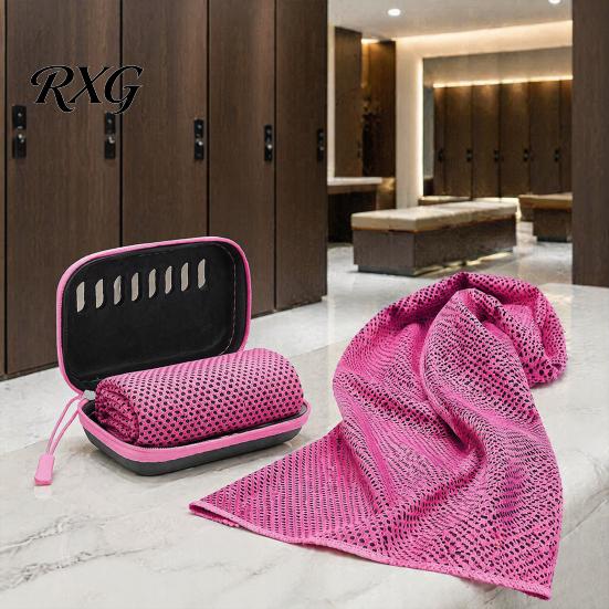 Cooling Towel for Sports with Carrying Case, 30x80cm Instant Microfiber Ice Outdoor Gear Towel, Portable Quick Drying Gym Workout Yoga Running