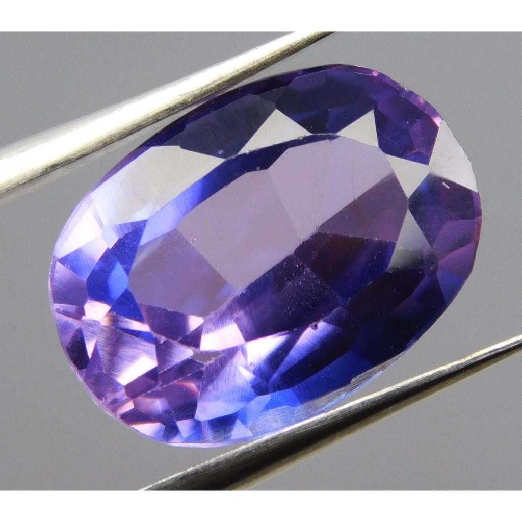 Purple Tanzanite Natural 8.41 Ct Loose Gemstone Ring Size Oval Cut