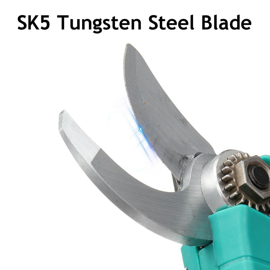 Электрические секаторы, 48 В, 30 мм, перезаряжаемый секатор-триммер с литий-ионным аккумулятором, беспроводной резак с острым лезвием, садовые ножницы