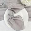 Boho Gauze Napkins Washable Cotton Gauze Napkins Rustic Style Solid Color Napkins for Baby Shower Wedding Tea Party Decoration