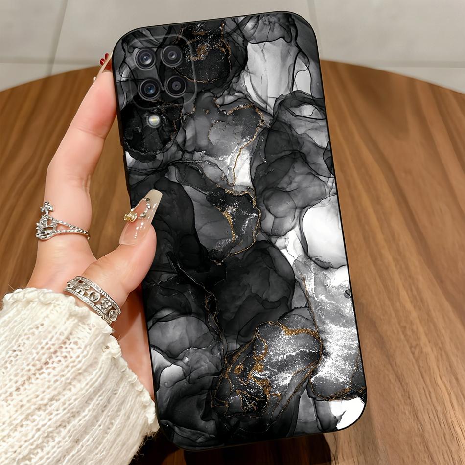 For Samsung Galaxy A12 M12 F12 Case Creative Design Shockproof Soft Matte Phone Cover For Samsung A 12 4G 5G Durable Bumper