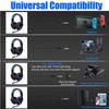 Wired Gaming Headset Headphone for PS4 Xbox One Nintend Switch iPad PC