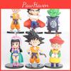 Коллекционные фигурки Dragon Ball Z Очаровательные Чиби Гоку Криллин Чи-чи Для Украшения Автомобиля