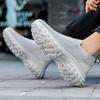 Новый продукт мужская дышащая обувь из мушиной ткани на одной педали весенняя платформа мужская повседневная обувь модная спортивная обувь