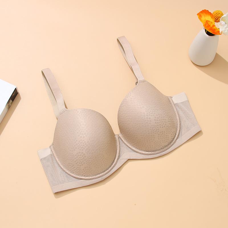 Женское нижнее белье большого размера, грудь выглядит маленькой, с защитой от провисания, собирающее, дышащее, с полной чашкой, 0 бюстгальтер