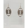 Metal Geometric Wire Hollow Rugby Women's Earrings Earrings Earrings Sports Ball Enthusiasts Accessories Party, Club Earrings