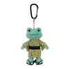 Pickles the Frog Smile Festival Carabiner Mascot, Yellow, 211095-25, 14.5cm H X 8cm W X 4cm D