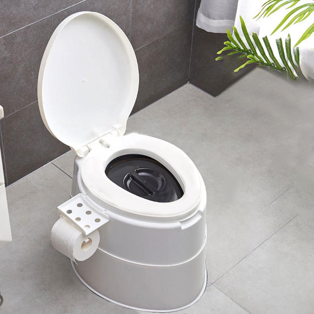 Портативный туалет для кемпинга, нагрузка 250 кг, для взрослых и детей, мобильный туалет для кемпинга, для дома, больницы, путешествий, лодки, телефон с боковым расположением
