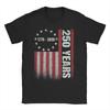 Streetwear T Shirt Summer  Anniversary USA  Hipster TShirts  Cotton Tshirt for Unisex YK Fun Cheap Short Sleeve Clothes