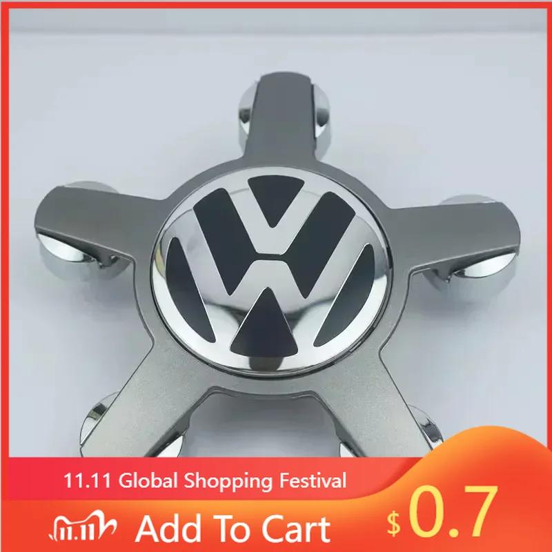 Для VW Новый 4 шт. 135 мм Пять лучей Центральный колпачок колеса автомобиля Колпачки ступицы Значок логотип 8R0601165 4F0601165N Для Volkswagen VW Автоаксессуар