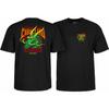 Футболка для скейтборда Powell Peralta Cab Street Dragon Черная Мужская