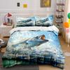 "Fishing Theme Bedding Set" Bedding Duvet Cover Set Duvet Cover Pillowcases (1 * Duvet Cover 2 * Pillowcases, without duvet insert)