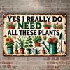 HomePlantProDecor Деревянная табличка в деревенском стиле с иллюстрациями растений для декора сада и гаража