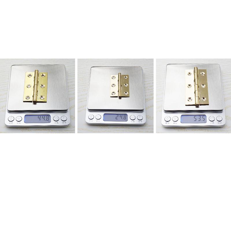 Миниатюрные петли из чистой латуни Латунные петли Медный мини-шарнир