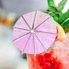 10pcs Drink Fancy Laser Umbrella Toothpicks Summer Beach Cocktail Toothpick Lovely Cupcake Topper Wedding Birthday Party Decor
