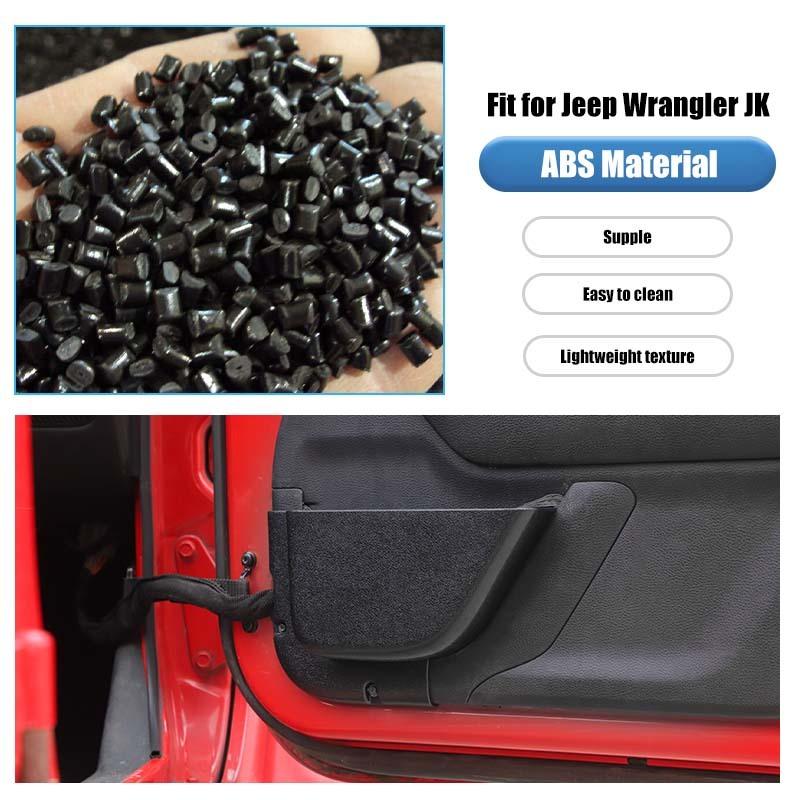 Автомобильные передние задние дверные сетчатые карманы Ящик для хранения Органайзер Контейнер Для Jeep Wrangler JK 2011-2017 Аксессуары для интерьера
