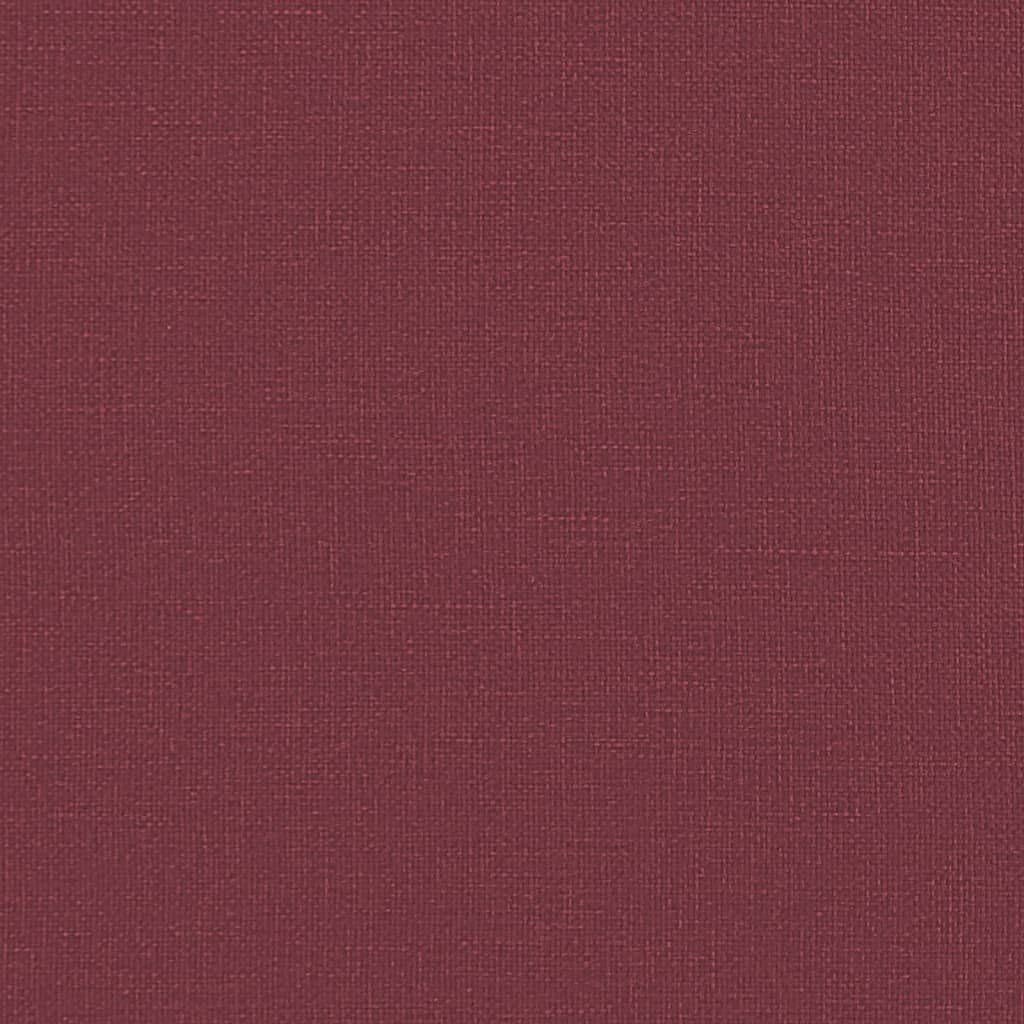 Massage Chair Burgundy Fabric