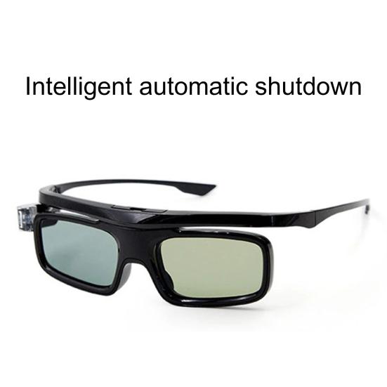 3D-очки GL1800 Легкие Изображение высокой четкости ПК Черные Активные затворные 3D-очки для 3D-проекторов/телевизоров DLP LINK
