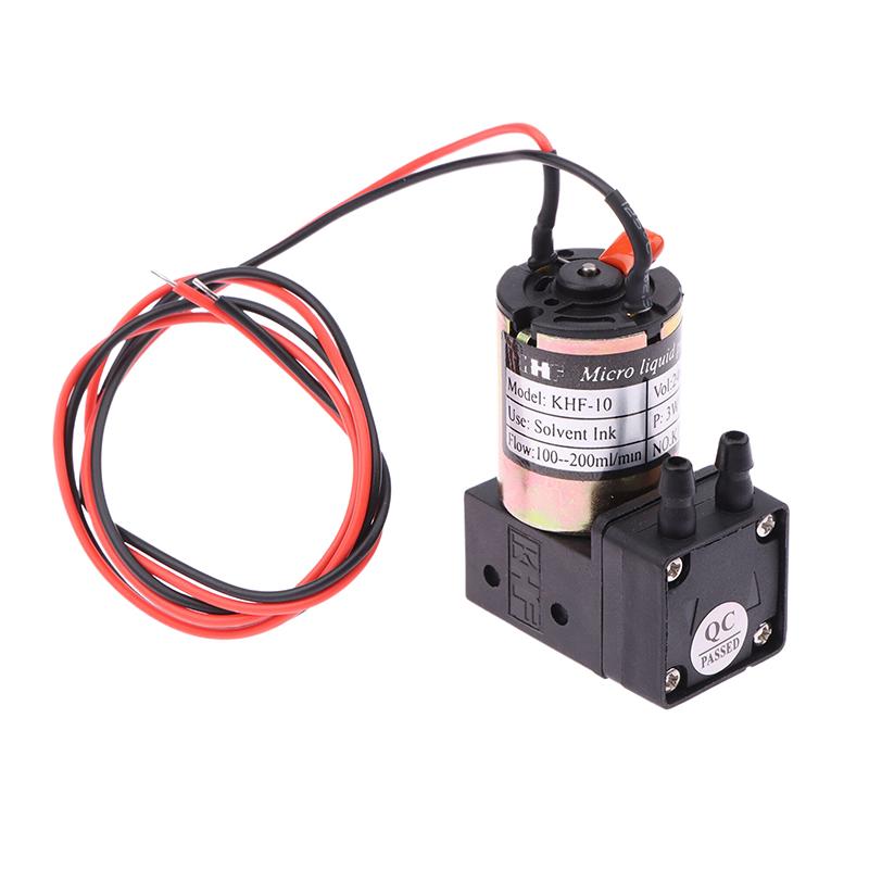 Good Quality Khf Small Ink Pump 24Vdc 3W 100-200Ml/Min Micro Diaphragm Liquid Pump For Large Format Eco Solvent Printers