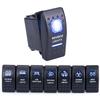 12V 24V Car Boat Truck Light Toggle Switch 5PIN SPST Waterproof Switch ON OFF Button Switch for Motorcycles Bus Vehicle Relays 5