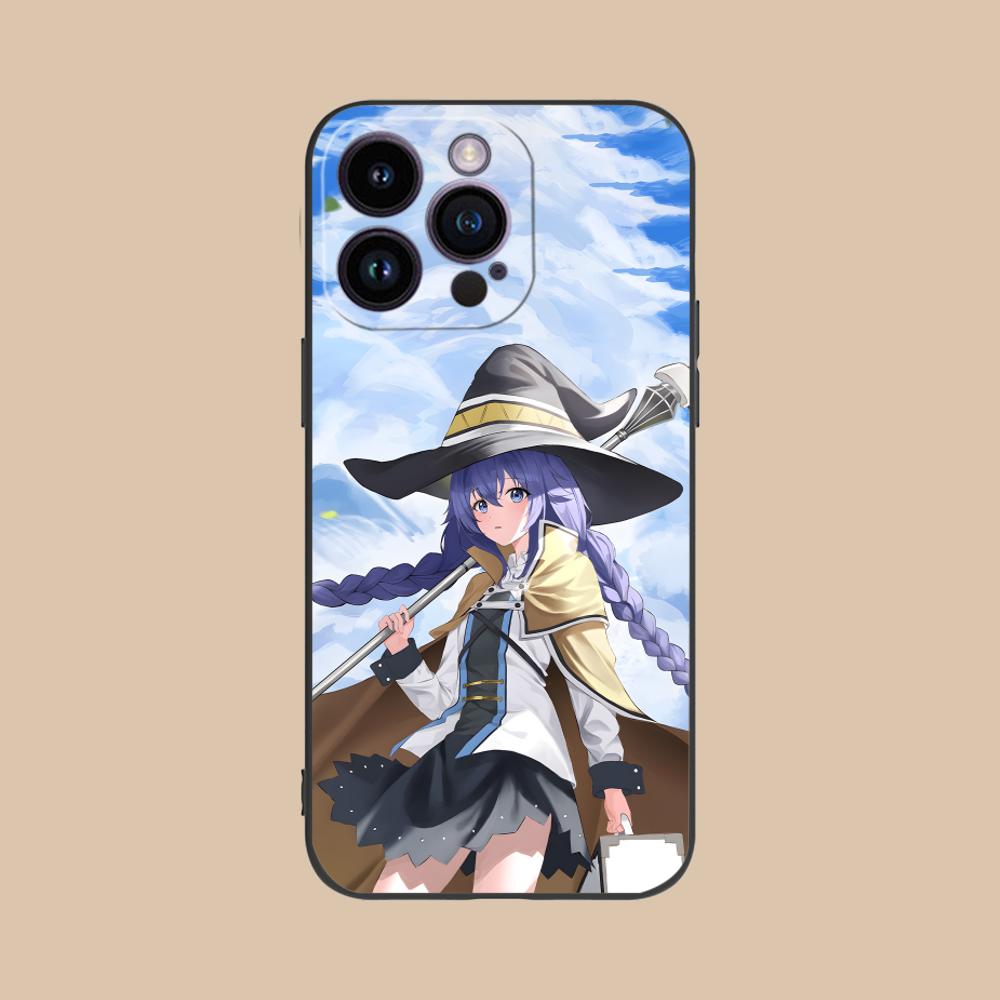 Чехол для мобильного телефона Mushoku Tensei Roxy для iPhone 17 16 15 14 13 12 11 X XR XS 8 7 Air Pro Max Plus Mini Цветной чехол Красивый
