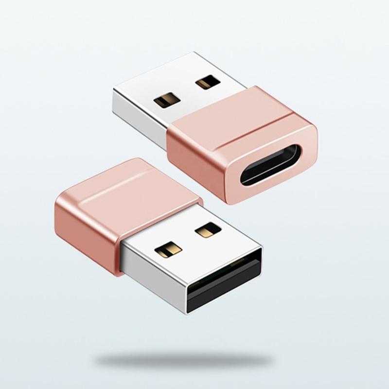Портативный USB-адаптер-конвертер OTG на Type-C с двойным интерфейсом для эффективной передачи файлов, зарядки устройств, обмена файлами