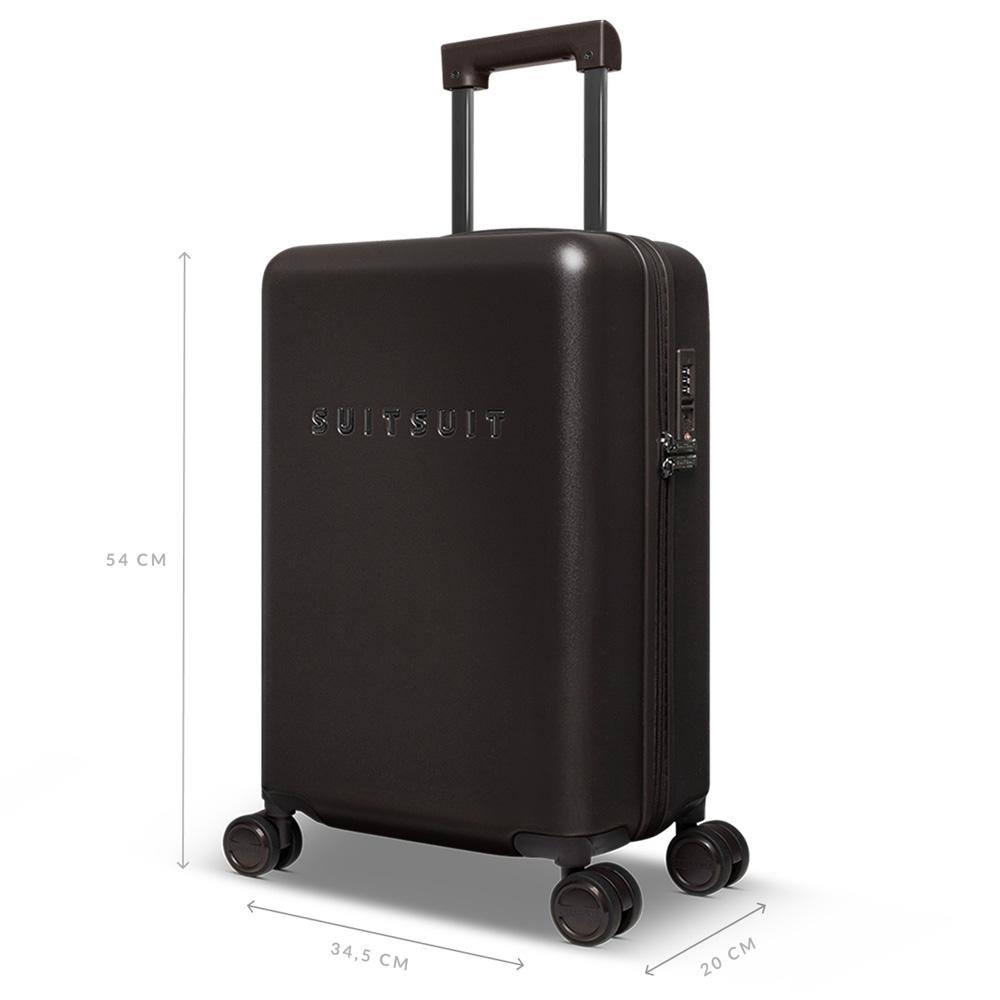 SUITSUIT Mystic Ground Coffee 20-Inch Carry-On Suitcase (Tr-80022)