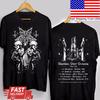 DARK FUNERAL Австралийский Тур Группа Короткий Рукав 2 стороны S до 5XL Футболка Унисекс Футболка