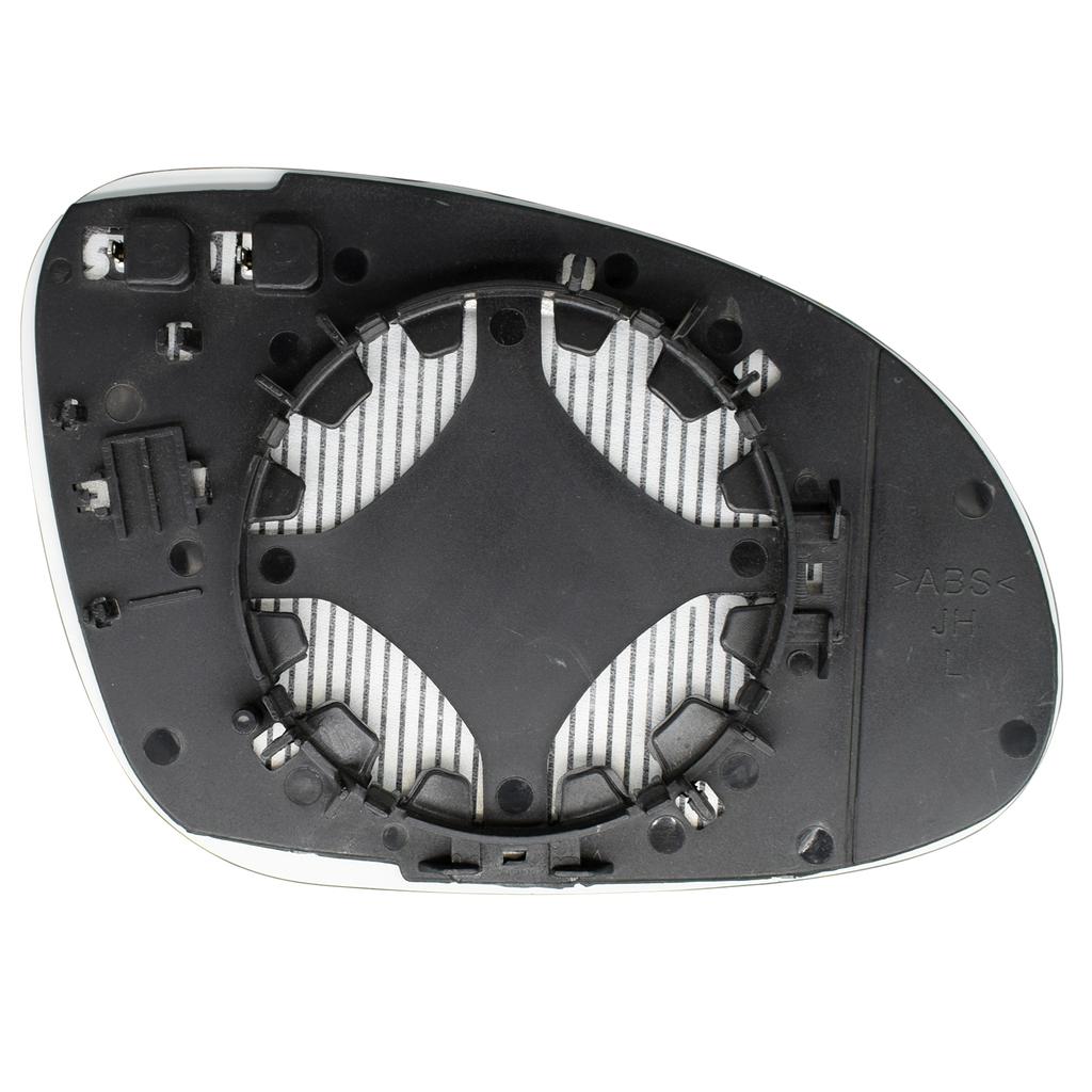 Для VW Golf 5 MK5 Jetta Passat B6 2006-2009 левая и правая дверь, боковое зеркало с подогревом, левая, правая, внешняя линза, прозрачная с пластиной