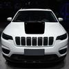 Наклейка на капот автомобиля для Jeep Cherokee 2019-2026 Latitude Limited Виниловая наклейка на капот Декоративная наклейка на кузов автомобиля Аксессуары