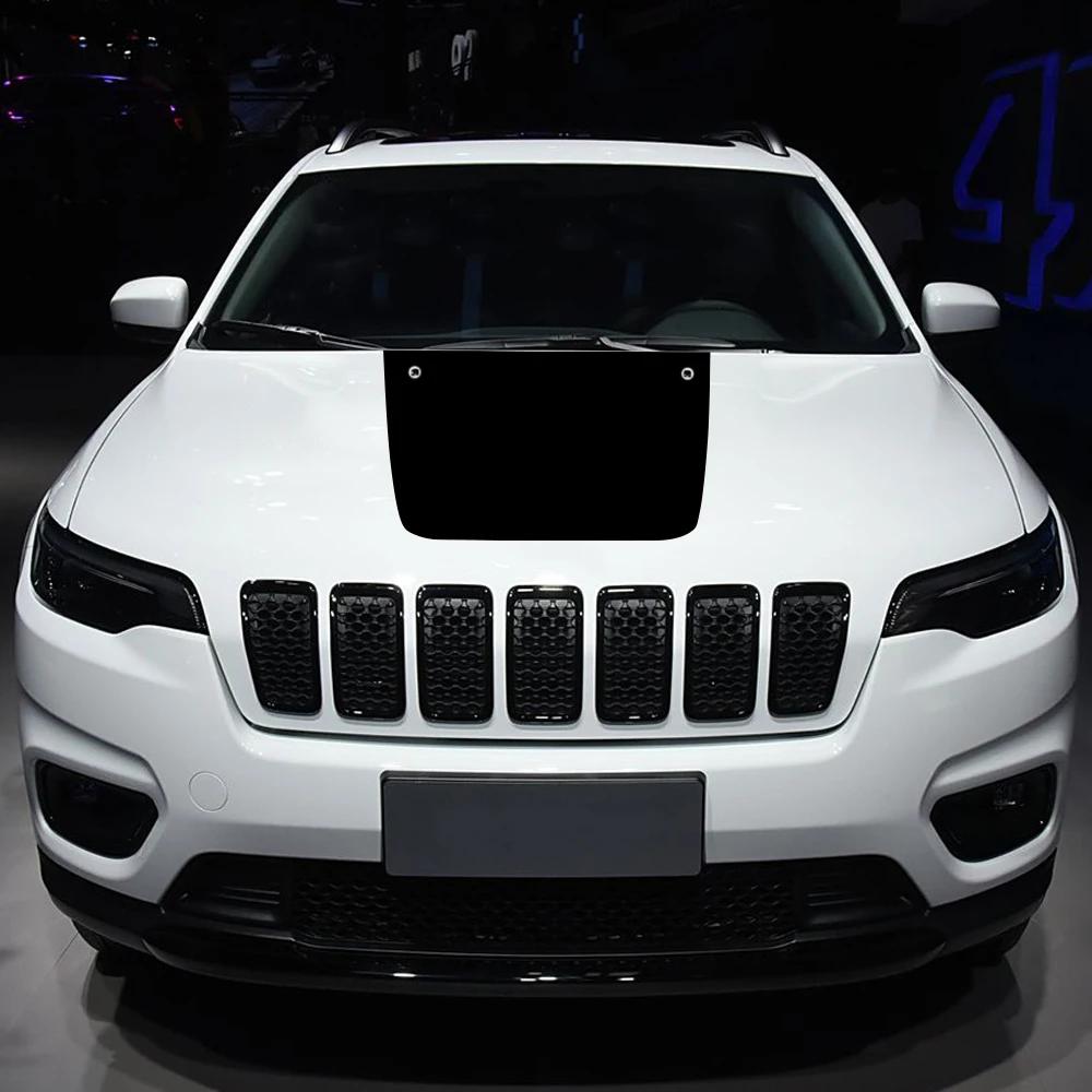 Наклейка на капот автомобиля для Jeep Cherokee 2019-2026 Latitude Limited Виниловая наклейка на капот Декоративная наклейка на кузов автомобиля Аксессуары