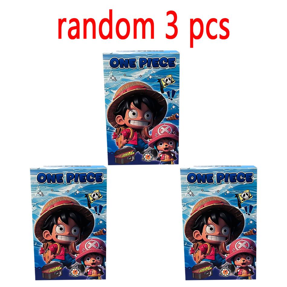 Аниме One Piece-серия Пиратский корабль Слепая коробка Мешок-сюрприз Игрушки Кукла Милая Аниме Фигурка Настольные украшения Коллекция