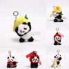 Panda Plush Keychain With Anti Fake Laser Mark For Graduation Gifts