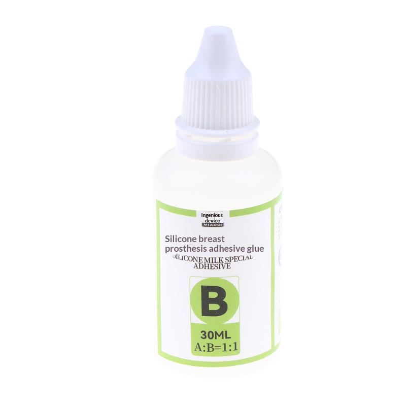 Silicone Breast Form Adhesive Non Irritating Glue Secure Fit for  Bag Attachments Sweat Proof For Active Use