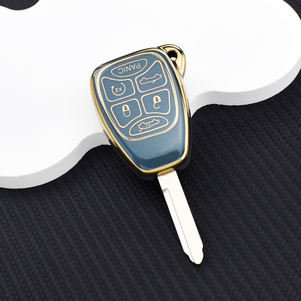 Новый чехол-брелок из мягкого ТПУ с защитой от царапин для Chrysler 300/PT Cruiser/Sebring Dodge Caliber/Nitro/Jcuv Jeep Compass/Liberty