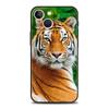 Luxury Phone Case For iPhone 15 14 11 Pro Max 13 12 XS X XR SE3 7 8 Plus Shockproof Black Tiger Lion Leopard Cover Funda