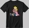 Мужская Женская Футболка Super Mario с коротким рукавом Мужские Женские Футболки Топ N404