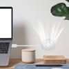 USB-вентилятор Летний подарок Легкий мини-вентилятор Портативный вентилятор Маленький персональный вентилятор для дома, кемпинга, офиса, пеших прогулок, путешествий