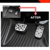 For Toyota 4Runner 2025 Car Pedal Cover Gas Accelerator Brake Pedal Cover Aluminium Alloy Pad Accessories 2pcs Sets