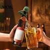 Picnic Drink Accessories 2Pcs Funny Soldier Helmet Bottle Caps, Plastic Beer Toppers for Standard Collectible Caps Bottles, Reusable Salute Cap Party