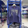 Unisex Oversized Washed Cotton Hooded Zip-Up Sweatshirt With Embroidered Patch Pocket Casual Streetwear