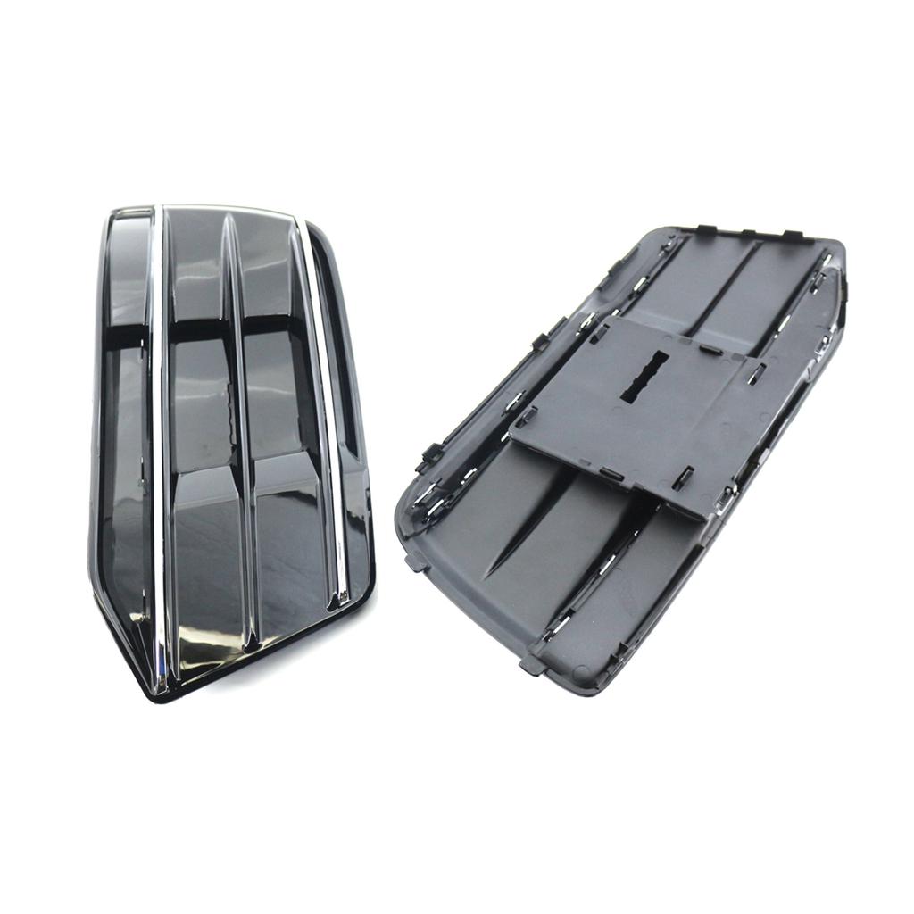 1 пара передних решеток бампера противотуманные фары крышка рамка отделка для Q5 2018 2019 2020 2021 2022 передняя решетка бампер корпус