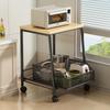 DANLE Kitchen Microwave & Appliance Storage Rack with Drawers