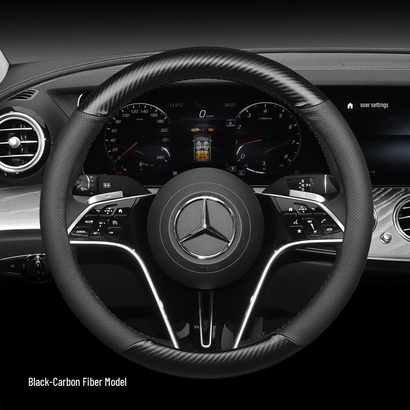Чехол на руль Mercedes: Подходит для C260L, C350eL, E300L Sport, CLA220 AMG и C200L
