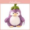Плюшевая пингвин-малыш, милая мультяшная девочка-баклажан, кукла, подарок на день рождения
